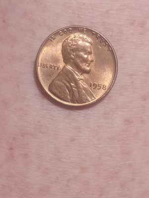 Wheat Penny 1958