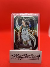 2025 Panini Select WNBA Nika Muhl Premier White Prizm /99 Seattle Storm #178