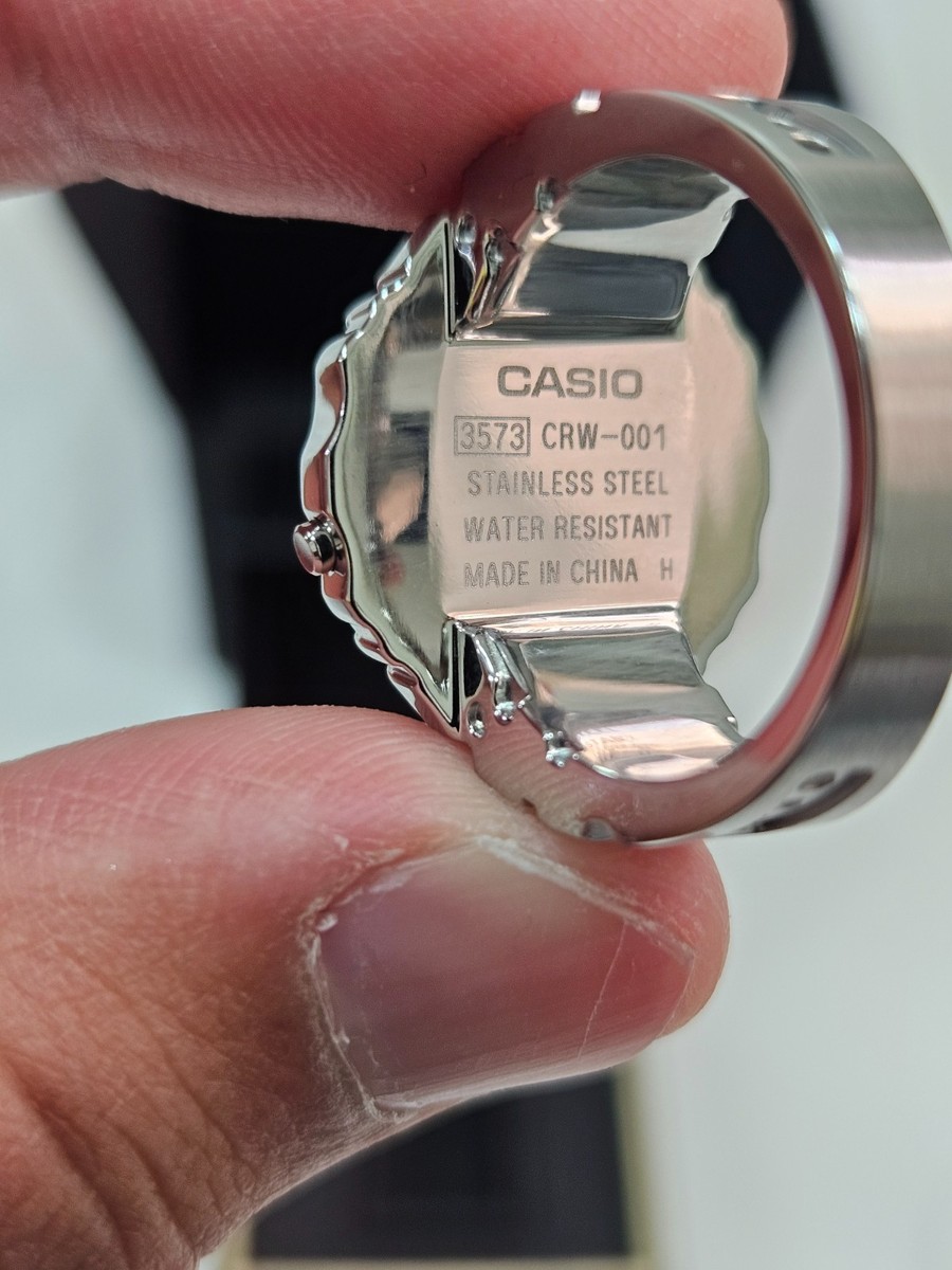 Casio CRW-001-1DR Ring Watch | 50th Anniversary Edition