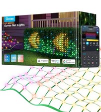 Govee Outdoor Net Lights, 2.8 9.4ft with RGBIC and DIY Functions, 480 LEDs Sma