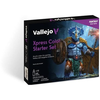 Vallejo VJP72209 Game Air Acrylic Paint Xpress Color - Set of 12