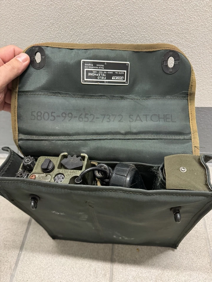 Ricetrasmettitore Militare RACAL PTC-404 Field Telephone - Image 2 of 4