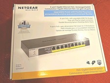 New Netgear ProSAFE 8-Port Gigabit Unmanaged Switch gs108