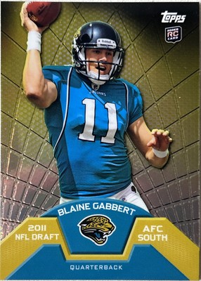 Blaine Gabbert 2011 Topps Rookie Refractors #TMB-2 Jacksonville Jaguars RC