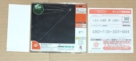 Complete LACK OF LOVE L.O.L. Sega DreamCast Japan DC NTSC-J LOL ASCII