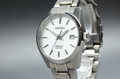 *Near MINT* Seiko Presage 6R35-00V0 SARX075 White Dial Automatic Men Watch JAPAN