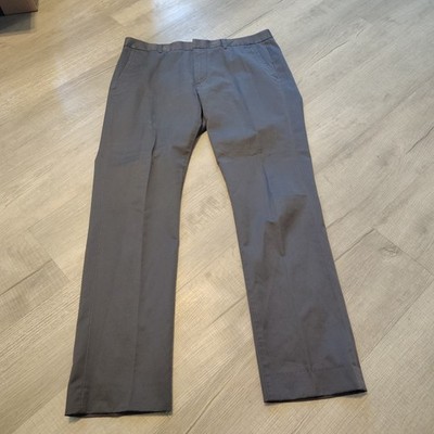 Bonobos Weekday Warrior Friday Chino Golf Pants 35x31 Gray Slim Straight Leg