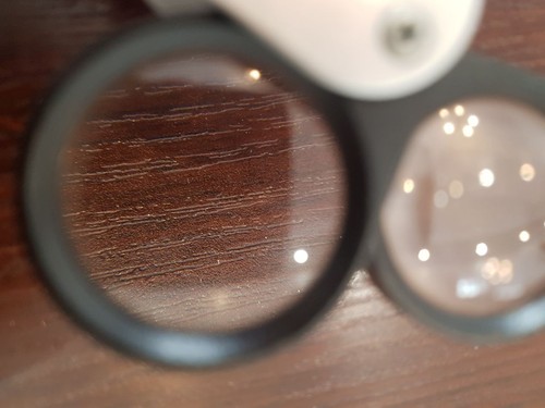 Eschenbach lente di ingrandimento grande pieghevole di precisione 30 mm 4X+6X=10X 2 corsie - Foto 5 di 7
