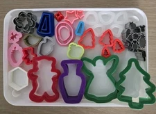 Lot Of 37 Polymer Clay Cutters