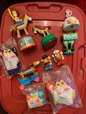 McDonald's Toy Story Toy Story 2 Happy Meal Toy Lot 9 Toys Candy Dispensers