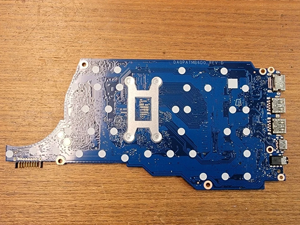 Placa madre HP 14-DQ6013DX P25898-601 BIOS bloqueada para piezas/reparación #2458 Foto 2 de 3