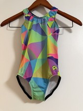 Gymnastics Practice Leotard GK Elite Size Child Small Multicolor