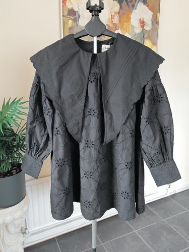 DAMSON MADDER Candice Broderie Anglaise Cotton Embroidered Mini Dress - 第 2/15 張圖片