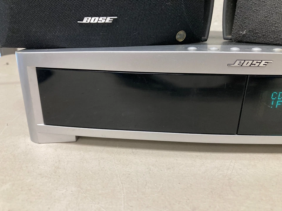 Sistema de altavoces centro multimedia Bose PS3-2-1 II con control remoto + cables probados Foto 3 de 4