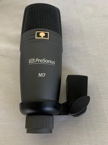 PRESONUS M7 MICROPHONE DIAPHRAGM CONDENSER STUDIO MIC + LOW NOISE CABLE - Picture 3 of 14