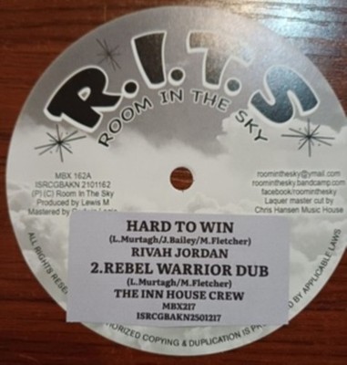 RIVAH JORDAN / J. NI - REBEL WARRIOR RIDDIM - Vinyl Record 10ep - G4z
