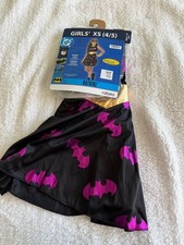 DC Batgirl Halloween Costume for Children, Girls Size XS 4/5 , by Rubies NEW
