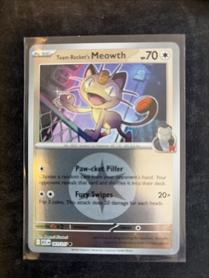 Pokemon TCG - Ascended Heroes (Reverse Holo) Team Rocket's Meowth