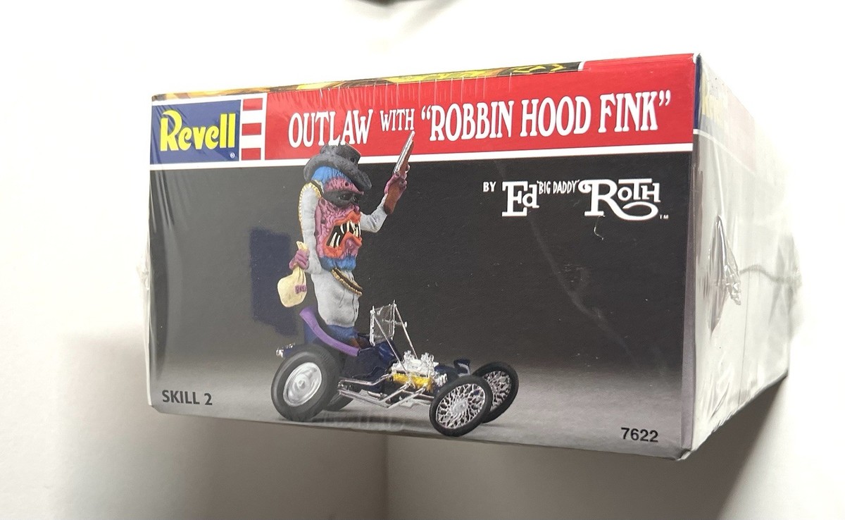 Revell 7622 Ed Roth Outlaw With Robbin Hood Fink 1996 Issue