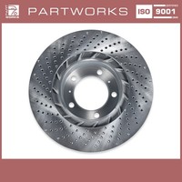 Bremsscheibe FüR Porsche 997 991 Carrera 981 982 Boxster Vorne Links