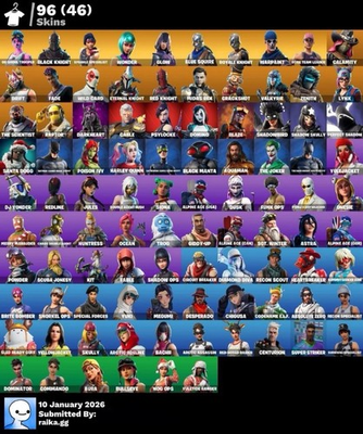 #ad #ad 🎮 96 OG Ghoul Trooper Black Knight Sparkle Sparkle Specialist Wonder $150.00