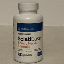 SciatiEase Labs Nerve Health Formula Sciatic Support Antioxidant Protect Ex12/26