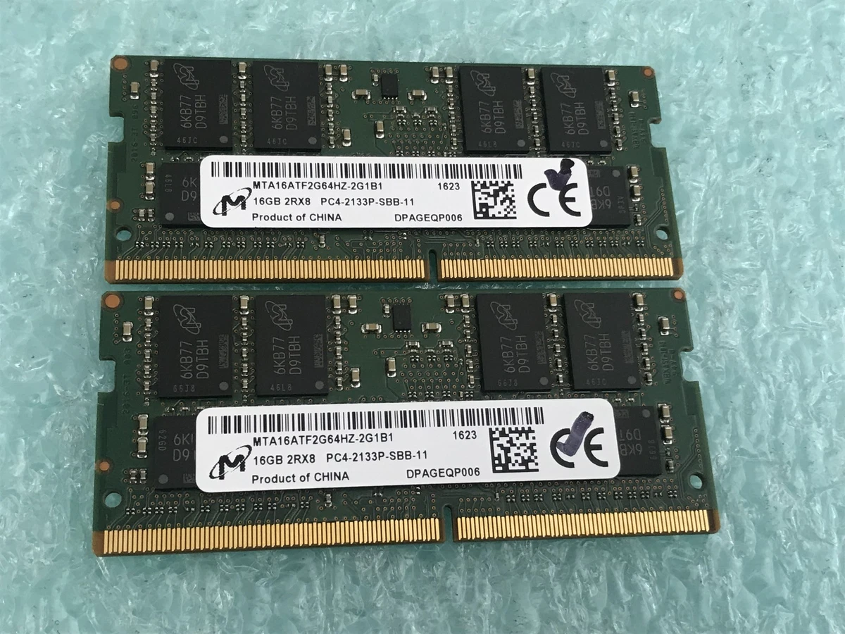 PC4-17000 (DDR4-2133) Bus Speed 16 GB Total Capacity DDR4 SDRAM