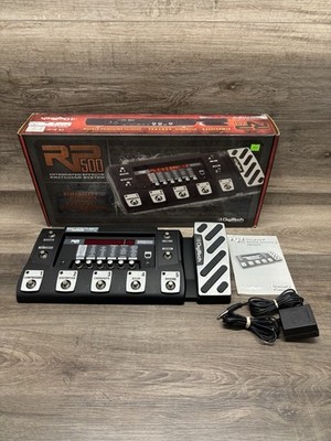 Digitech RP500 Multi-Effect Switching System W/Power Supply, Box