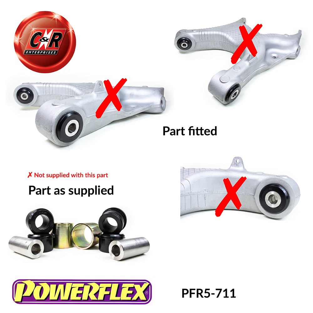 PFR5-711 Powerflex Road Rear Lower Arm Rear Bushes