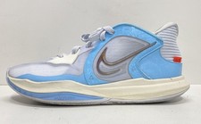 Nike Kyrie Low 5 White Worn Blue Orange Basketball Shoes Men's Size 8
