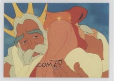 1991 Pro Set The Little Mermaid Ariel returns to her father #89 ut4