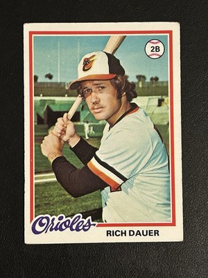 1978 Topps - Rich Dauer #237
