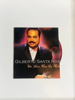 Rare! CD Gilberto Santa Rosa - Un Amor Para La Historia