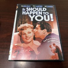 It Should Happen to You (1954 B&W) DVD Judy Holliday Jack Lemmon w/ Insert