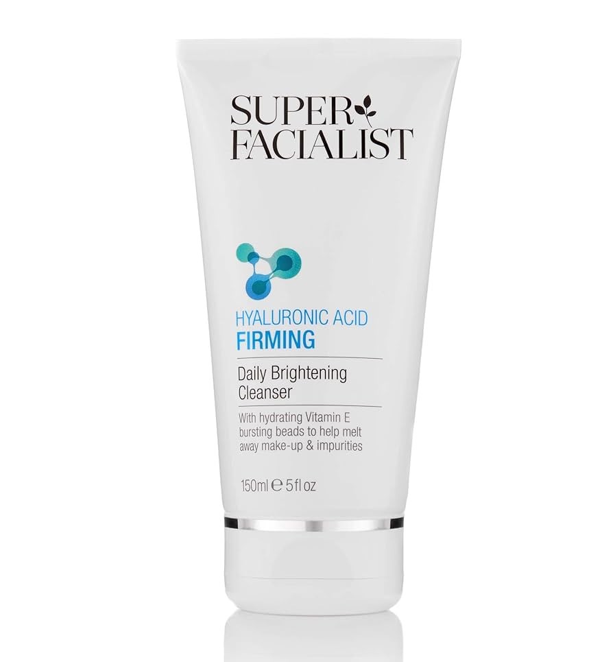 Super Facialist Hyaluronic Acid Firming Daily Brightening Cleanser 150ml