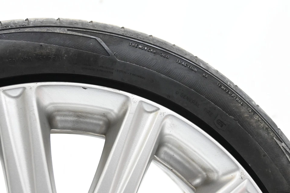 ⭐ 03-12 Maserati Quattroporte 18" Front Alloy Rim Wheel Oem - Image 3 of 4