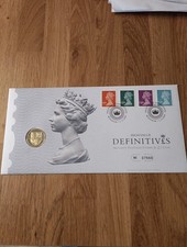 Royal Mint /Mail Coin First Day Cover High Value Definatives WithSpecial £1 Coin