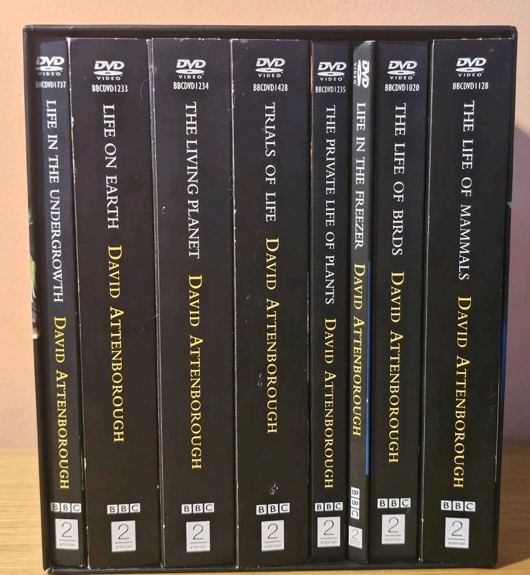 David Attenborough BBC The Life Collection DVD Set 24-Disc Box Set