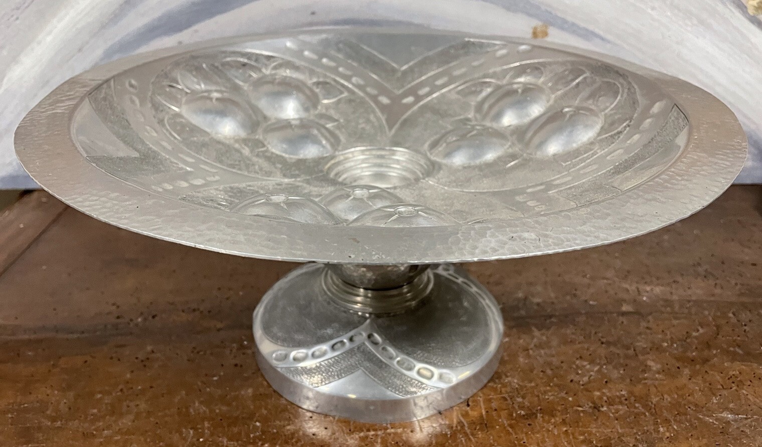 Coupe à fruit Art Déco moderniste pour une décoration de table vintage