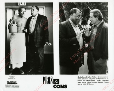#ad PROS amp; CONS Press Photo #05 8X10 JAMES EARL JONES richard crenna $15.98