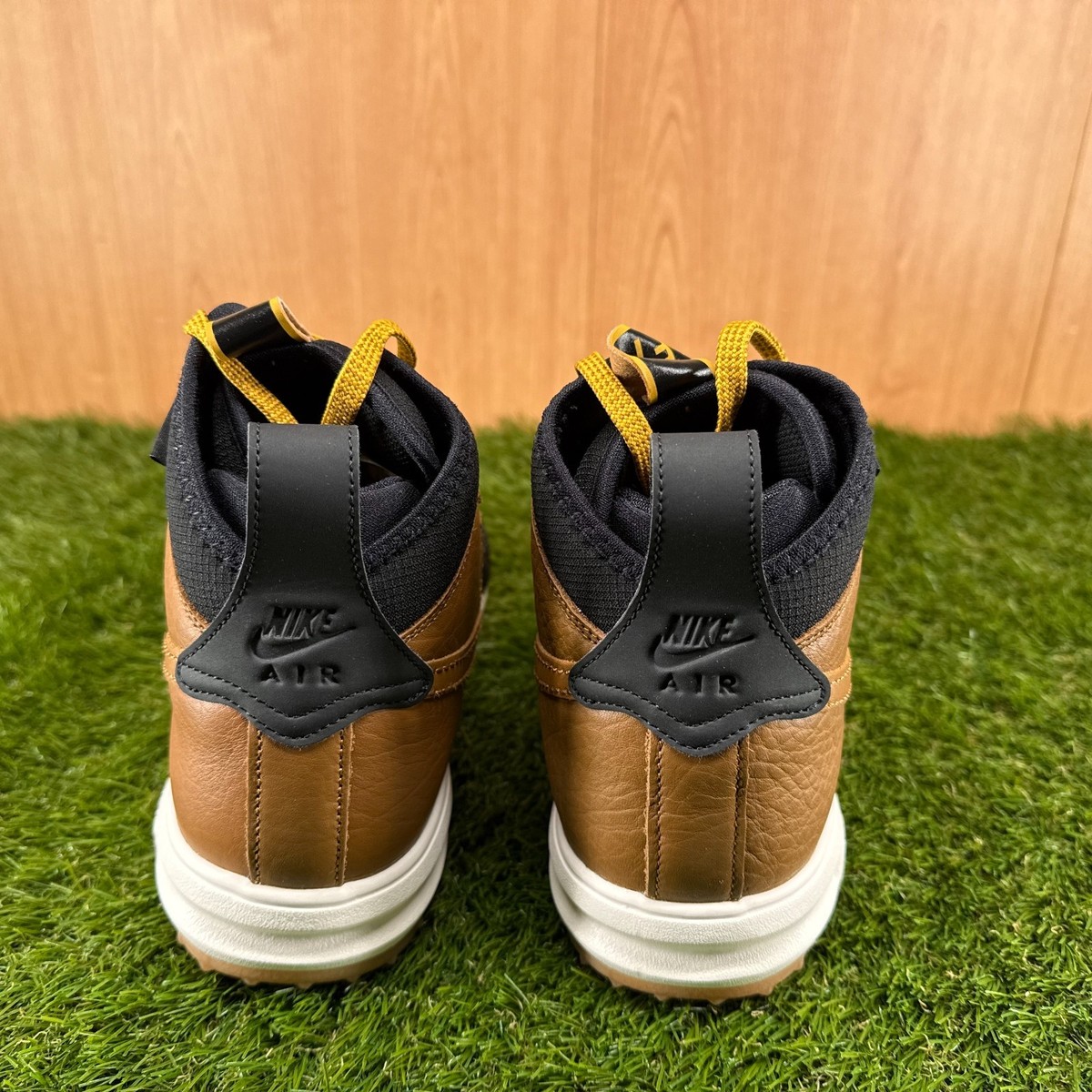 Nike Lunar Force 1 High Duckboot Ale Brown 805899-202 Men US 9.5
