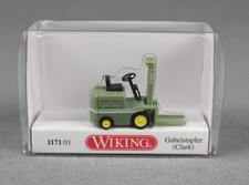 WIKING 117101/1171 01 H0,1:87 Clark Gabelstapler 1952 - 1956 blassgrün - NEUWARE