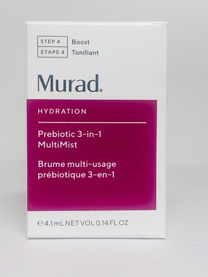 Murad Prebiotic 3-In-1 MultiMist Hydration Step 4 Boost Travel Size 0.14 oz