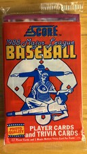 1988 Score Baseball Pack John Cerutti Blue Jays (Top) Dan Petry Tigers (Back)