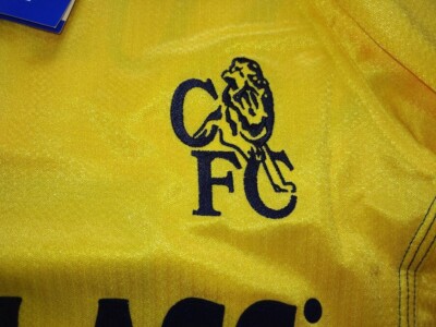 MINT Brian Laudrup 7 L Chelsea FC 1998 Away 3rd Football