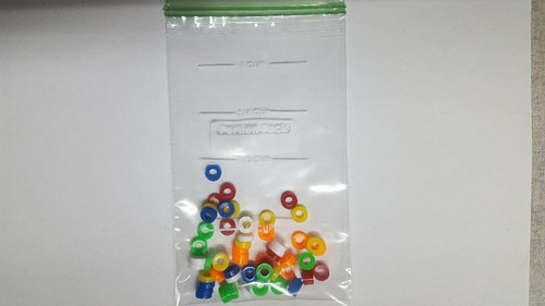 60 Tires 6 Lane Club Pack .353 Narrow Aurora Tjet Slot Car Tires Silicone C2 - 第 1/2 張圖片