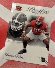 2024 Panini Prestige Football Amarius Mims RC Cincinnati Bengals