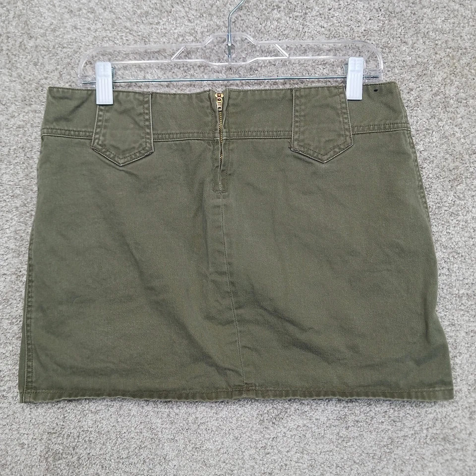 Falda Younique Mujer 11 Verde Ejército Algodón Táctico Y2K SF Parche Fuerzas Especiales Foto 2 de 4