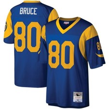 St Louis Rams Isaac Bruce #80 Mitchell & Ness Men's Blue 1999 NFL Legacy Jersey