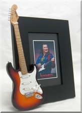 DAVE MURRAY Miniature Guitar Frame IRON MAIDEN